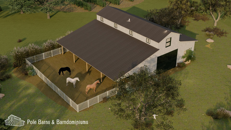 horse pole barns