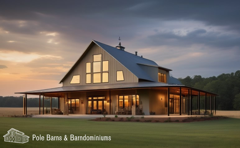 Barndominium Kits, pole barn sizes